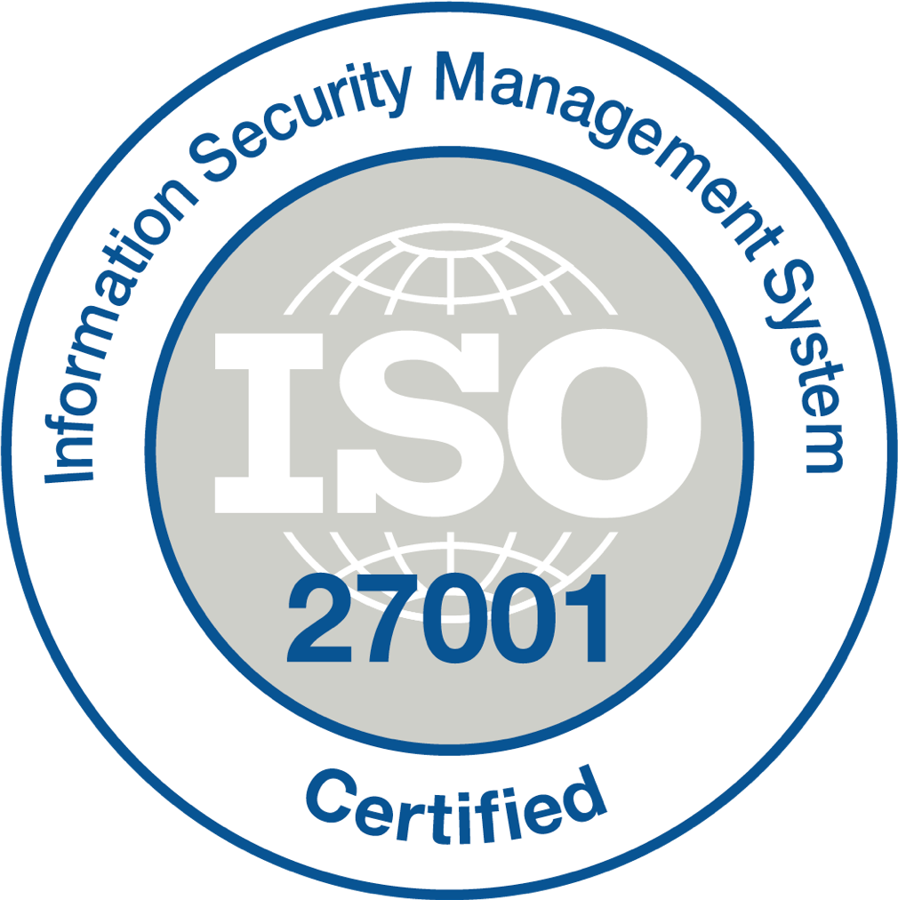 ISO 27001 certification mark